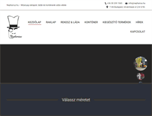 Tablet Screenshot of muanyagraklap.com